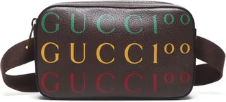 Gucci 2020s Aria 100th Anniversary belt bag - unisex - Calf Leather - One Size - Brown