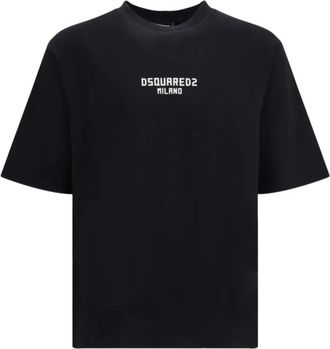 Dsquared2 T-shirt girocollo - Nero