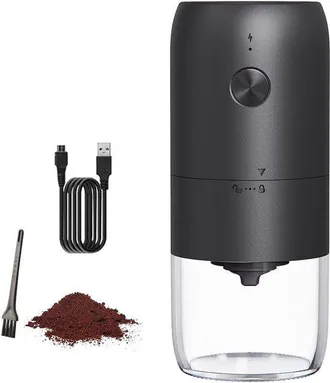 OEM Molinillo De Caf&eacute; El&eacute;ctrico Recargable - Molinillo De Cer&aacute;mica - Grado De Molienda Ajustable - Molinillo De Caf&eacute; Port&aacute;til Para Granos De Caf&eacute;