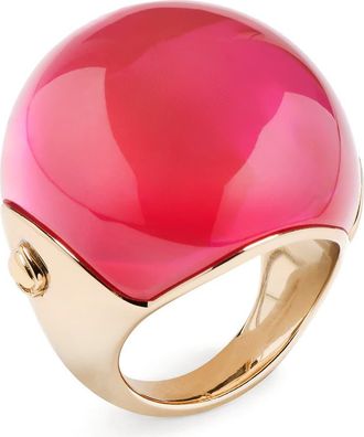 Kate Spade New York glow up resin statement ring in Pink. at Nordstrom, Size 7