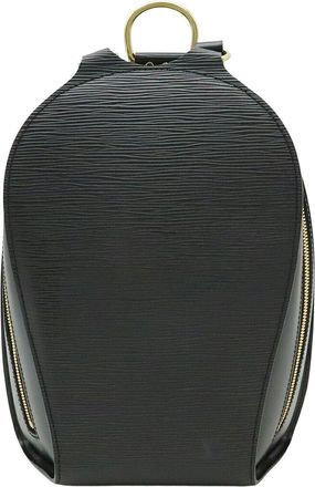 Louis Vuitton Black Epi Leather Mabillon Backpack (Authentic Pre-Loved)