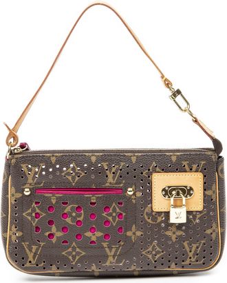 Louis Vuitton Pre-owned Womens Pochette Accessoires Handbag - Brown - One Size