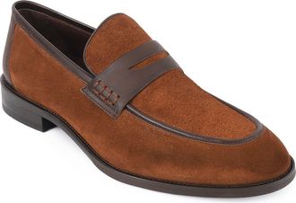 Vella Pais Harrison Double Monk Strap Leather Loafer in Brown at Nordstrom Rack, Size 10.5