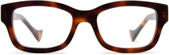 Gucci Occhiali squadrati - Marrone