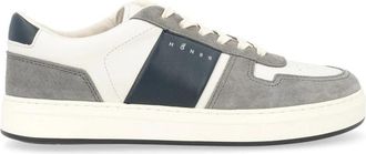 Hogan Fascia Logo Sneakers - Heren - Sneakers - Veelkleurig - 43 EU - Leer - Schoenen
