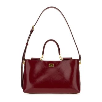 Dolce & Gabbana Handbags, female, Red, Size: ONE SIZE Vittoria Handbag