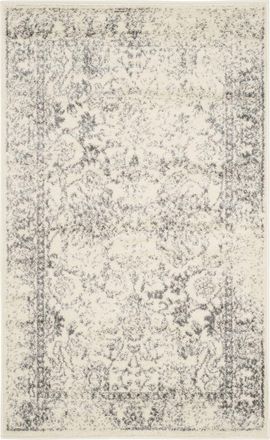 Safavieh Alfombra marfil/plata 91 x 152 cm