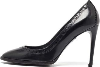 Burberry 100mm leather pumps - Black