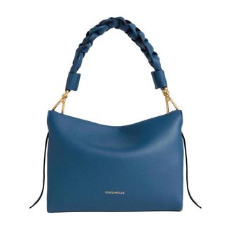 Coccinelle Boheme Kleine Handtas - Dames - Handtassen - Blauw - ONE Size - Leer - Tassen