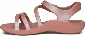 Aetrex Womens Jillian Sport Sandal In Blush