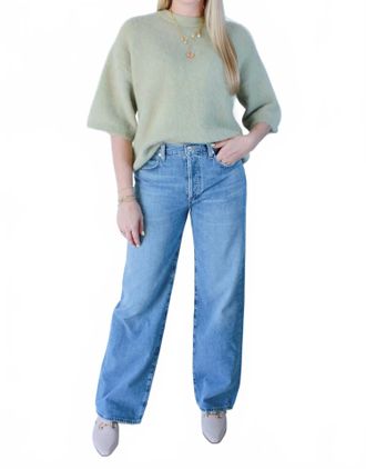 Citizens Of Humanity Annina High Rise Wide Leg Jeans In Meuse