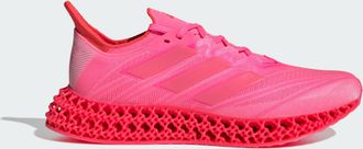 adidas adidas Performance Womens 4DFWD 4 Running Shoes - Coral Textile - Size UK 8.5