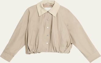 3.1 Phillip Lim Blouson Snap-Front Jacket