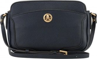 Pourchet Image Crossbody Tas - Dames - Schoudertassen - Blauw - ONE Size - Leer - Tassen