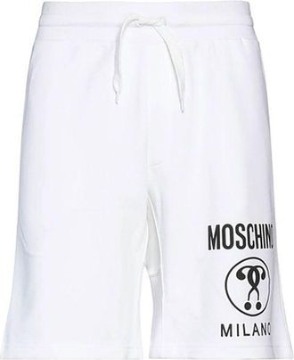 Moschino Cotton Logo Mens Shorts