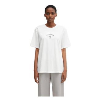 Maison Margiela Tops, Heren, Wit, L, T-Shirts