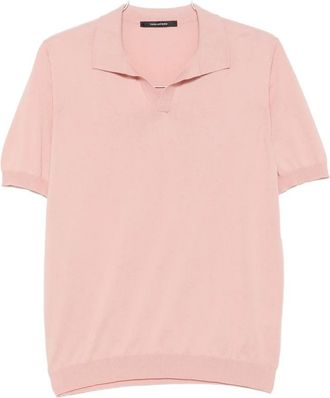 Tagliatore T-shirts en Poloshirts - Heren - Polos - Roze - 2XL - Katoen - Tops