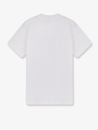 Walk In Paris Leather Jacket Print T-Shirt - White