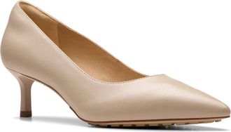 Clarks Adela Court Leather Pump