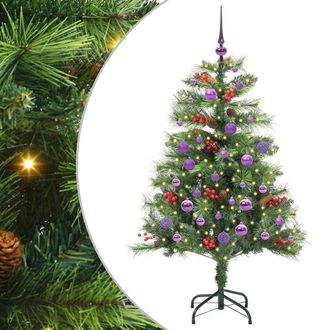 vidaXL &Aacute;rbol De Navidad Artificial Verde 150 Cm Pvc Y Metal Vidaxl