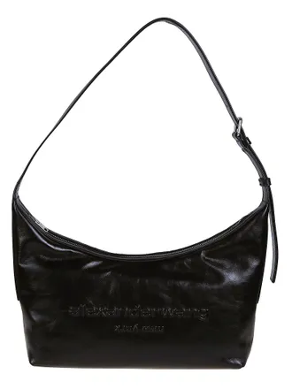 Alexander Wang Punch Crossbody Minimalist Black Bag