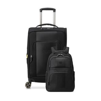 DELSEY Paris Wagram 2 Piece Set - 20 Carry-On Spinner & 15.6 Laptop Backpack in Black at Nordstrom