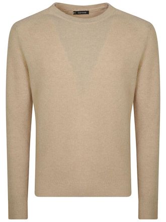 Cenere GB ribbed-knit jumper - Neutrals