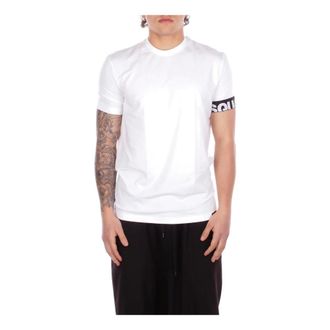 Dsquared2 Heren, Tops, Wit, Maat: 2XL