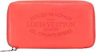 Louis Vuitton Portafoglio Articles de Voyage in pelle con zip 2013 - Rosso