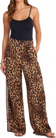 Bishop + Young Veronica Sporty Pant In Leopard Print