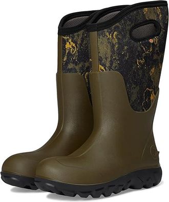 Bogs Classic Seamless Tall - Acid Camo Womens Rain Boots Olive : 11 M, Rubber