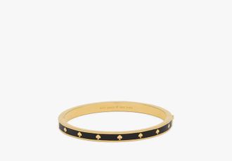 Kate Spade New York Spot The Spade Enamel Hinged Bangle