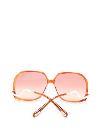 Chlo&eacute; Gradient Lens Sunglasses - Orange