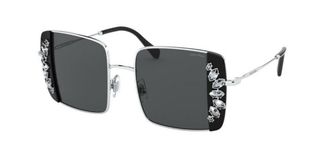 Miu Miu MU56VS 01E5S0 Womens Sunglasses Black Size 46