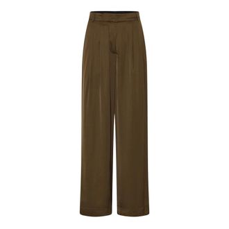 Bruuns Bazaar Pantaloni KorthalsiaBBValia - - Trousers - Donna - Verde - XS