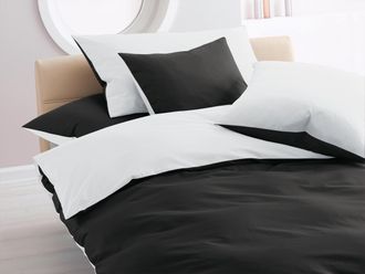 Home Fashion Bettbezug »Double-Face« verdeckter Reissverschluss