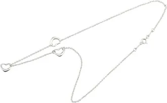 Tiffany & Co. Silver Open Heart Necklace