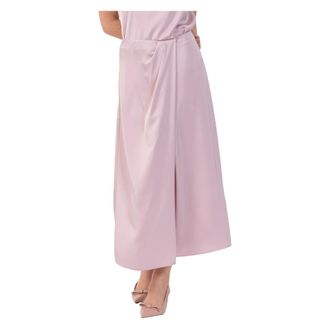 Kocca Elegant semi formal long skirt - female - Kocca - Midi Skirts - Pink - XS - Skirts