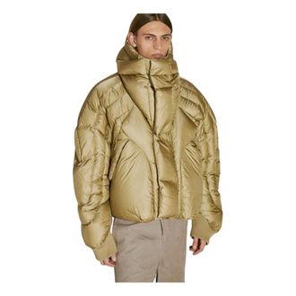 Entire studios Winter Jackets, male, Beige, Size: L XM Puffer Down Jacket