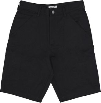 CAT Canvas Carpenter Shorts Zwart - Heren - Korte Broeken - Zwart - W36 - Korte Broeken
