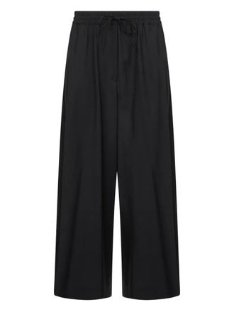 Max Mara elasticated-waistband trousers - Black