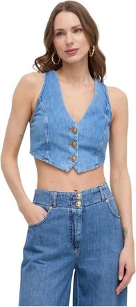 Twinset Donna, Giacche, Blu, L, new