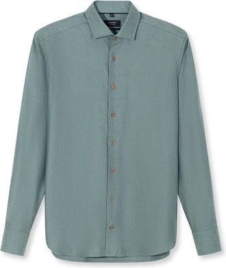 Olymp Olymp, Heren, Overhemden, Groen, Maat: 4XL