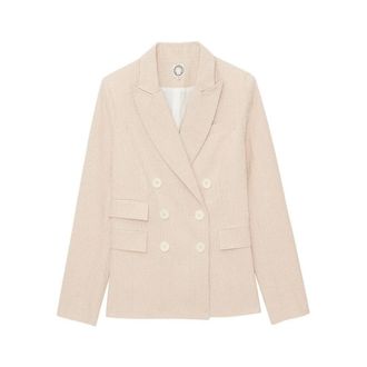 Ines De La Fressange Mujer, Chaquetas, Beige, Talla: XL
