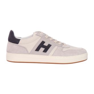 Hogan H668 Allacciato H Banda - Heren - Sneakers - Veelkleurig - 44 EU - Denim - Schoenen