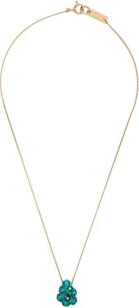 Isabel Marant Collier necklace - women - glass/Brass - One Size - Gold