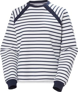 Helly Hansen Capri Graphic Sweater Pullover f&uuml;r Damen | wei&szlig;/grau