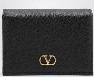 Valentino Garavani Portafoglio VLogo Signature Valentino Garavani in pelle a grana