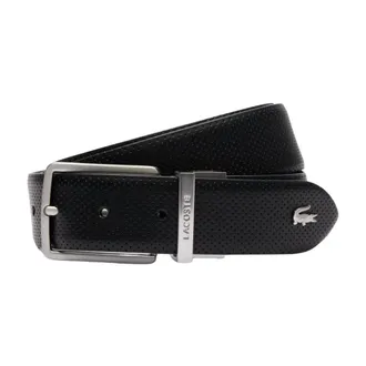 Lacoste Reversible Leather Belt Elegant Model - male - Lacoste - Belts - Black - 120 CM - Accessories