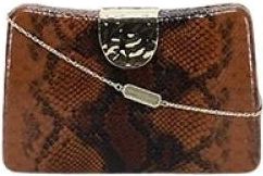 Twentyfourhaitch Clutch Oleria - - Bags - Donna - Marrone - ONE SIZE